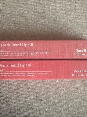 Rare Beauty Pinch Tinted Lip Oil Duo - Shades Wonder & Hope